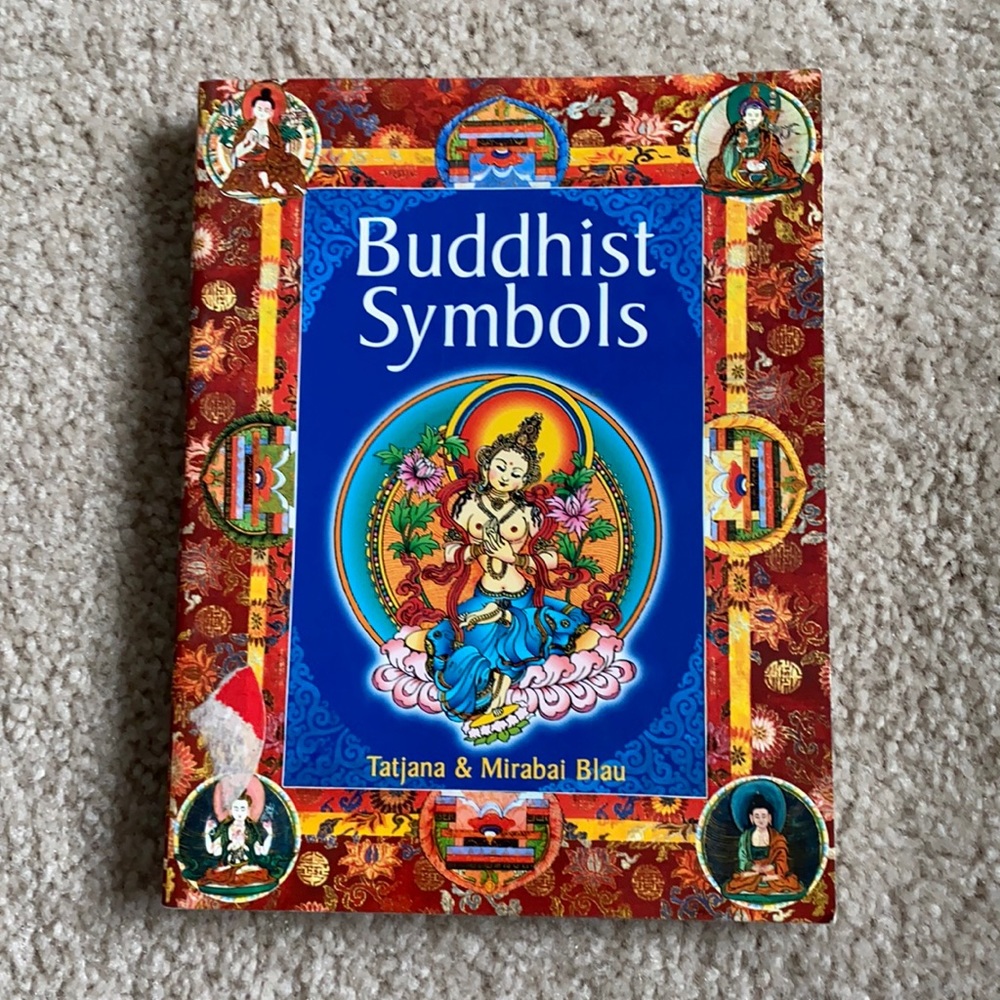 Buddhist Symbols soft cover book